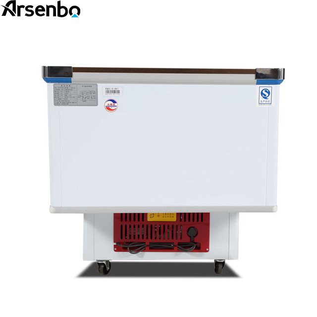 Antiwear Practical Supermarket Display Freezer Commercial Multipurpose