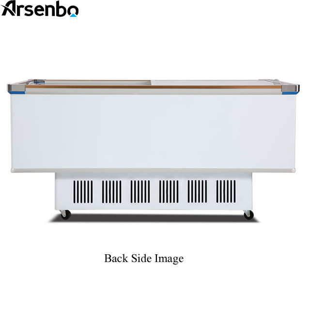 Antiwear Practical Supermarket Display Freezer Commercial Multipurpose
