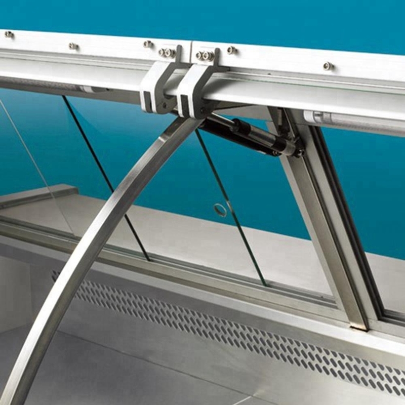 220V 50HZ Commercial Deli Coolers , Supermarket Meat Display Chiller