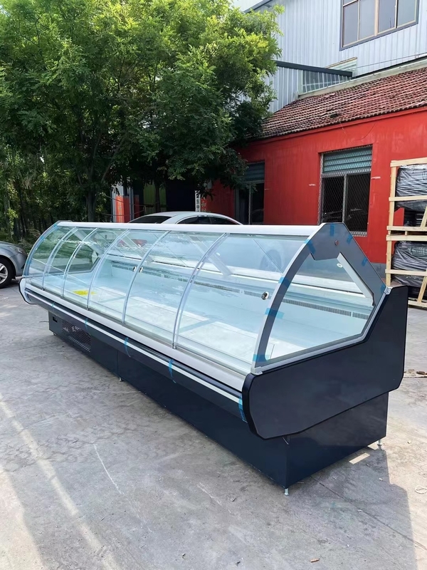 Antiwear 580W Hot Food Display Cases , Soundless Commercial Deli Refrigerator
