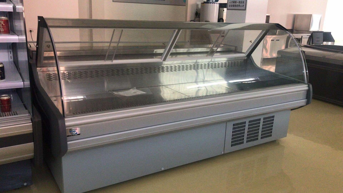 Antiwear 580W Hot Food Display Cases , Soundless Commercial Deli Refrigerator