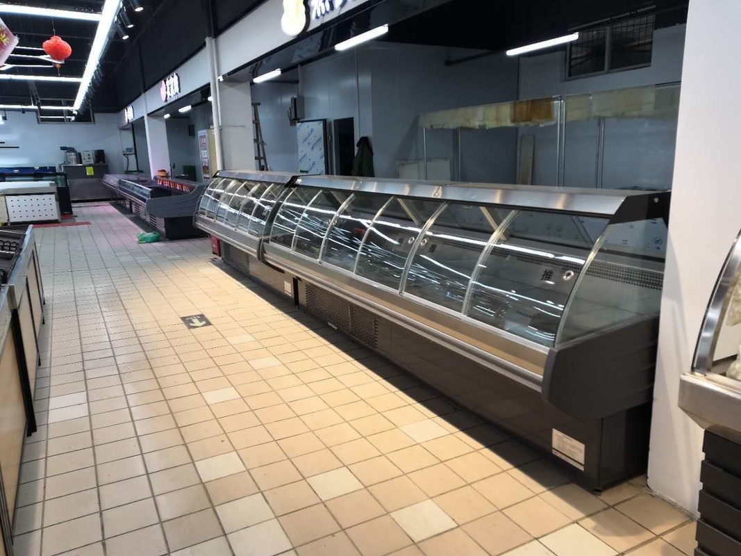 Antiwear 580W Hot Food Display Cases , Soundless Commercial Deli Refrigerator